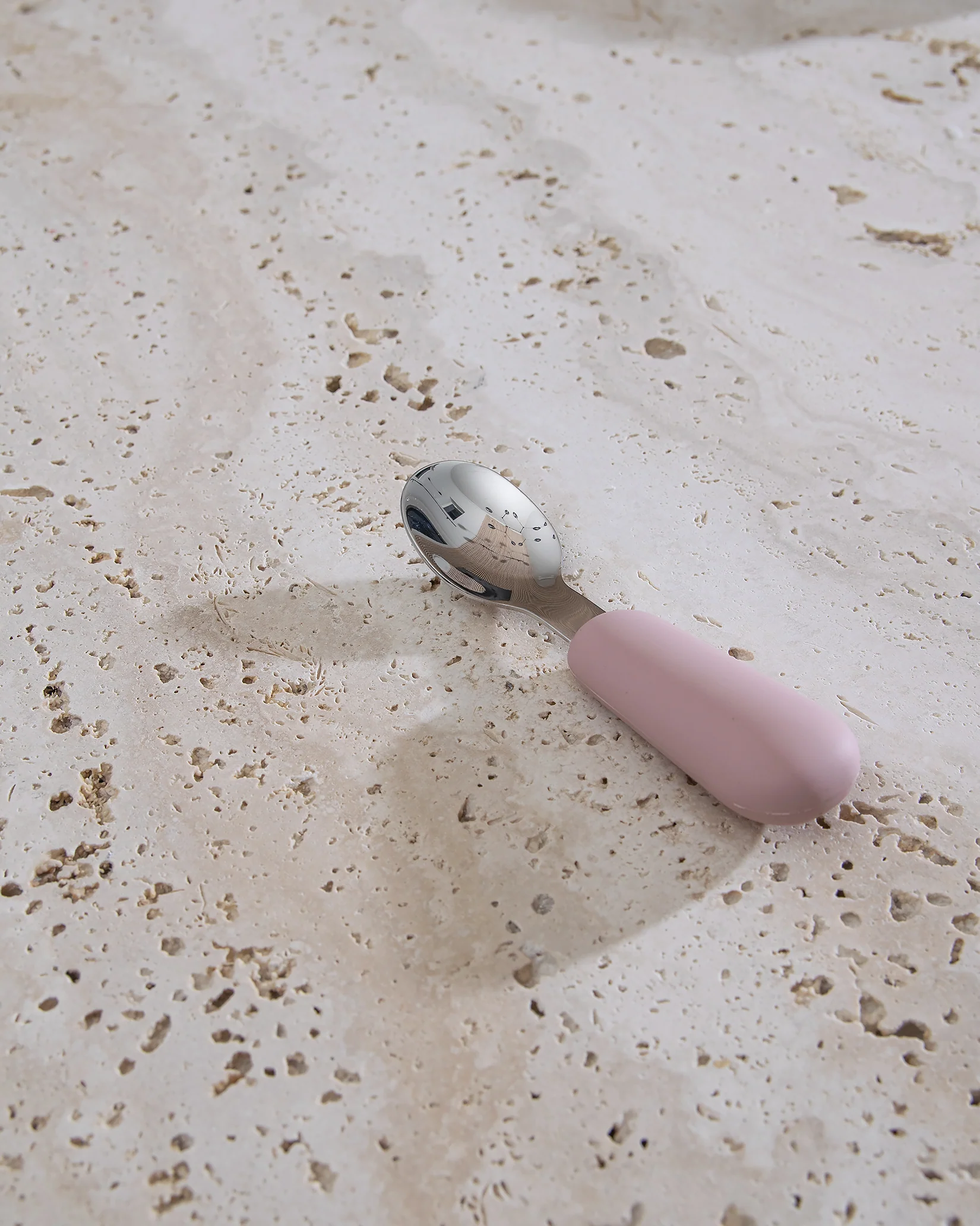 Barnsked i silikon/stål - Blush Pink - Image 6