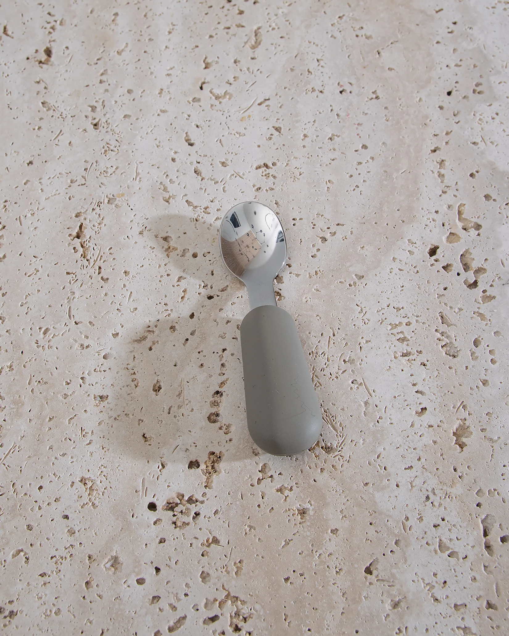 Barnsked i silikon/stål - Dusty Green - Image 3
