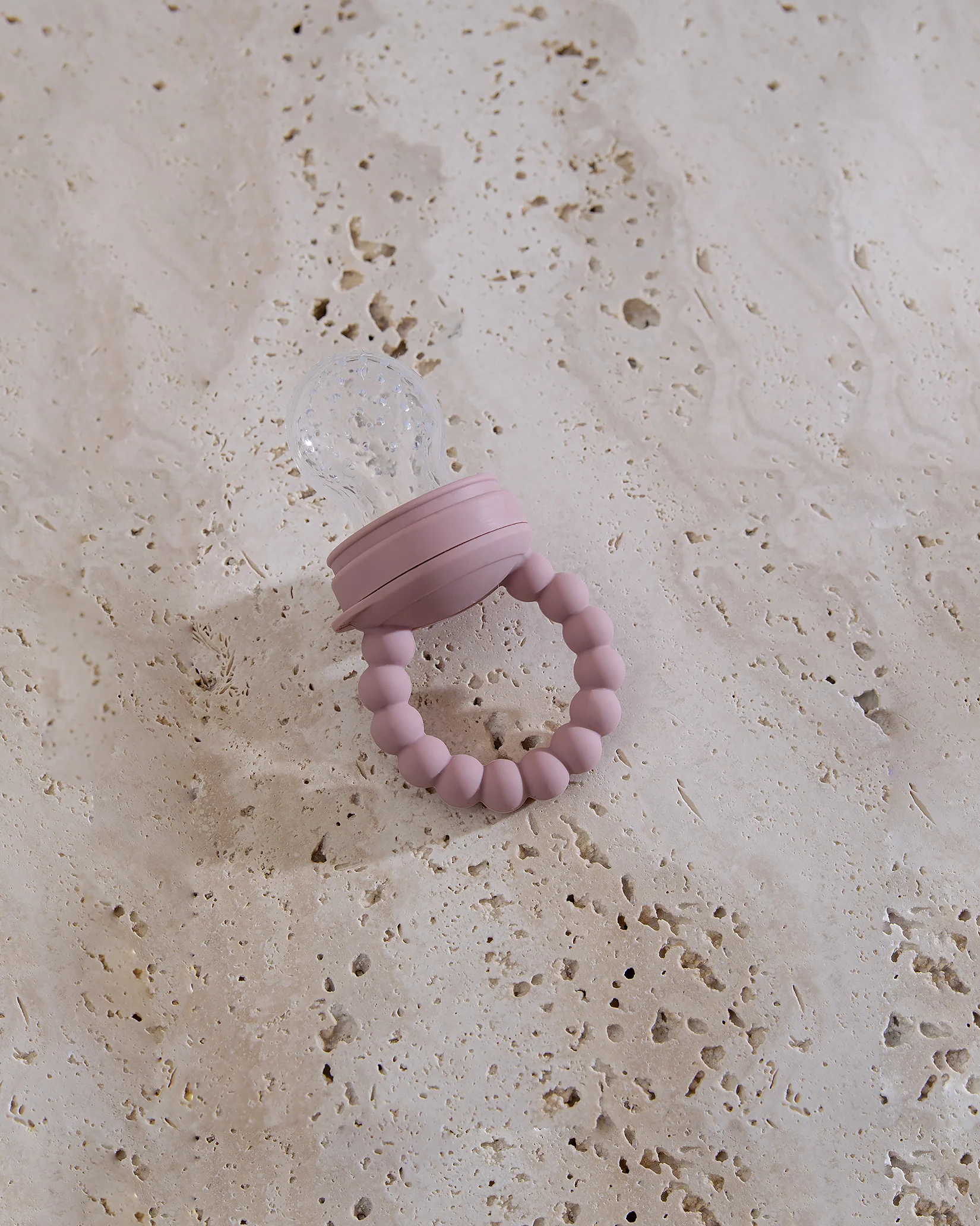 Smaknapp i silikon - Blush Pink - Image 4