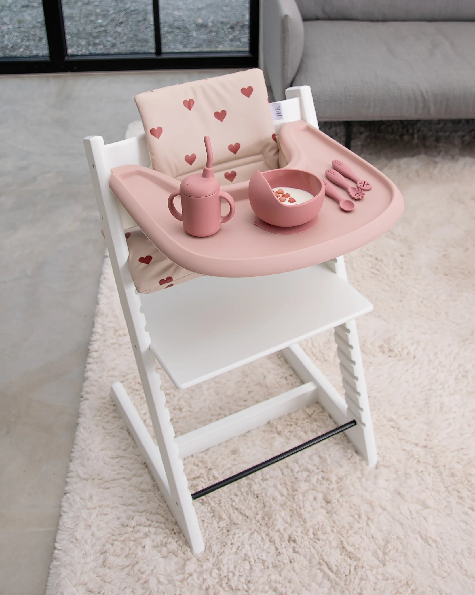 Bricköverdrag till Stokke Tripp Trapp - Blush Pink - Image 10