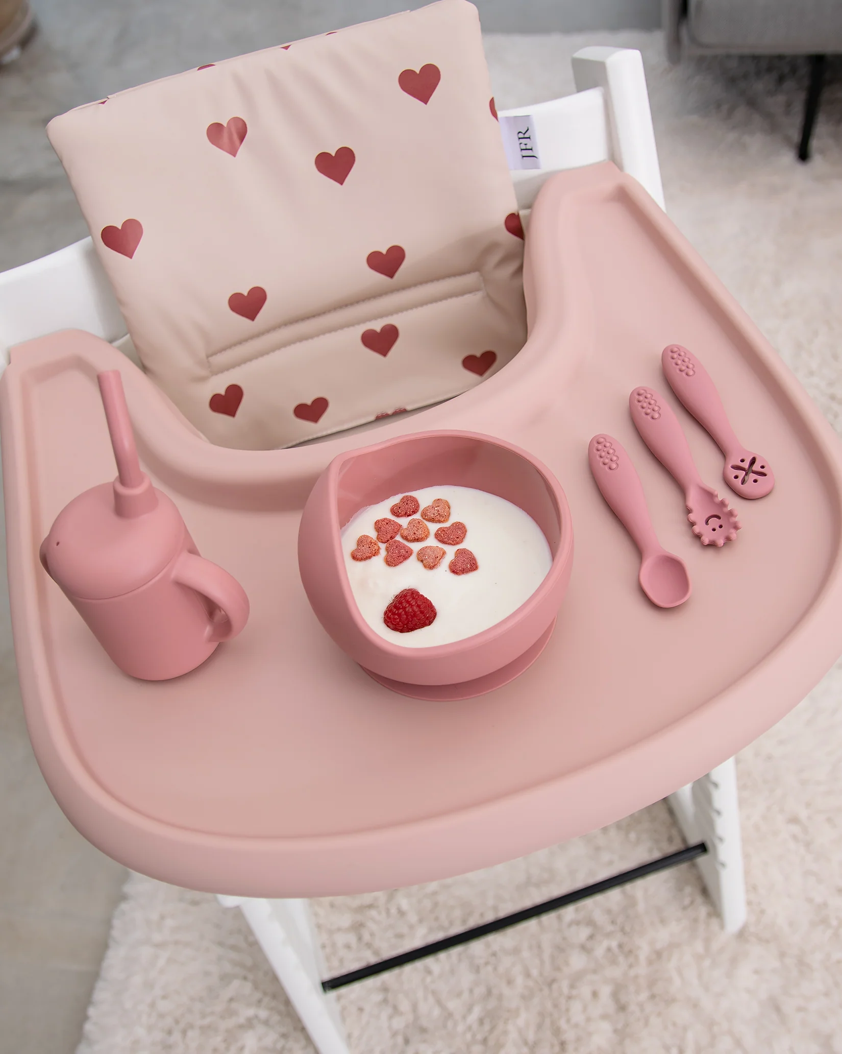 Bricköverdrag till Stokke Tripp Trapp - Blush Pink - Image 8