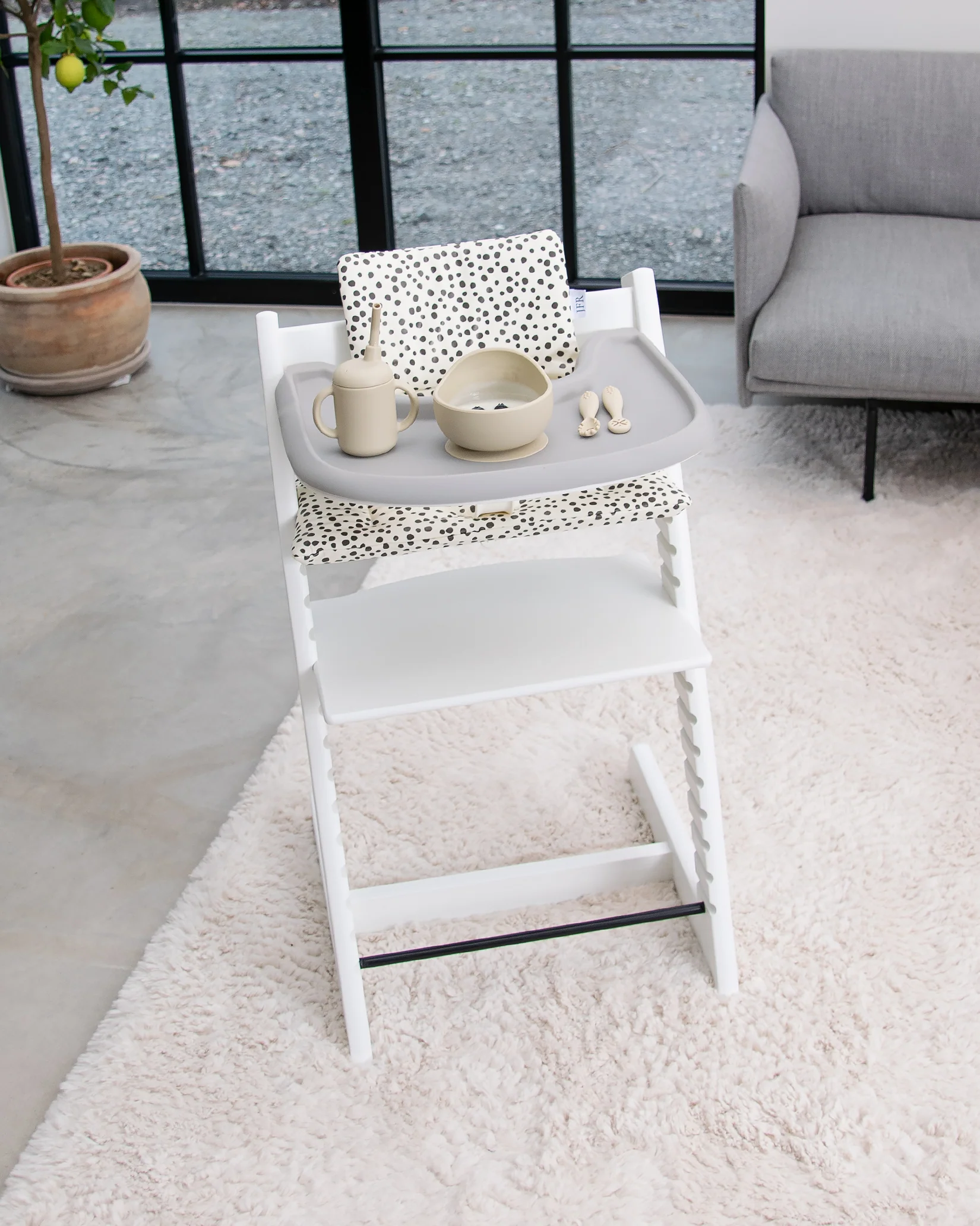 Bricköverdrag till Stokke Tripp Trapp - Light Grey - Image 7
