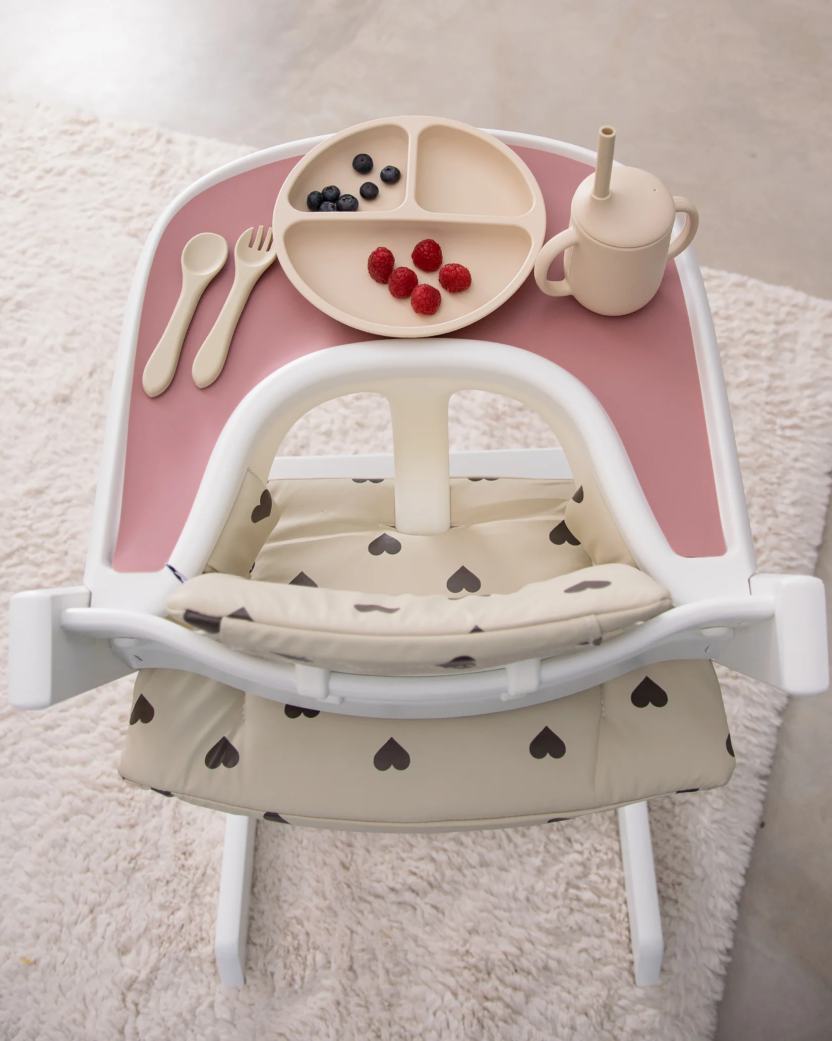 Brickunderlägg till Stokke Tripp Trapp - Dusty Pink - Image 10