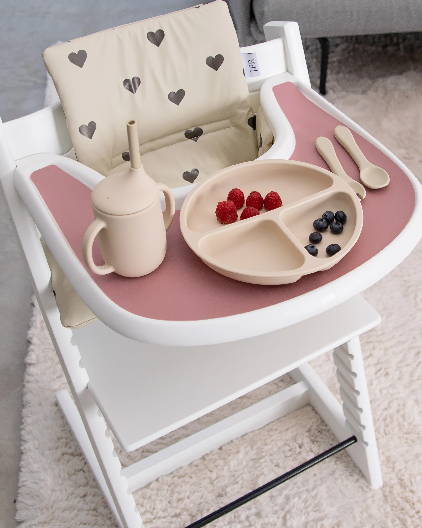 Brickunderlägg till Stokke Tripp Trapp - Dusty Pink - Image 6