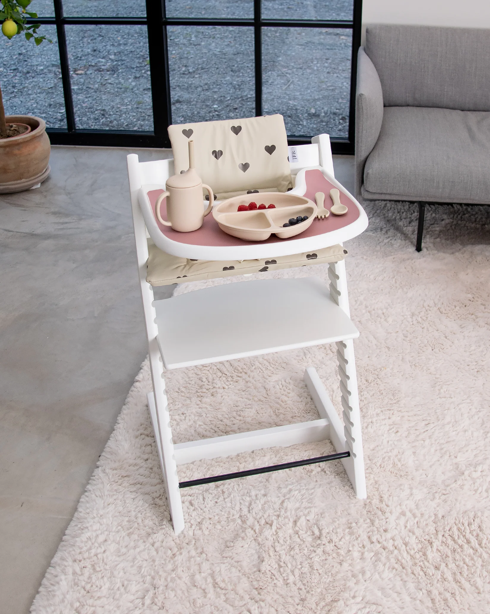 Brickunderlägg till Stokke Tripp Trapp - Dusty Pink - Image 7