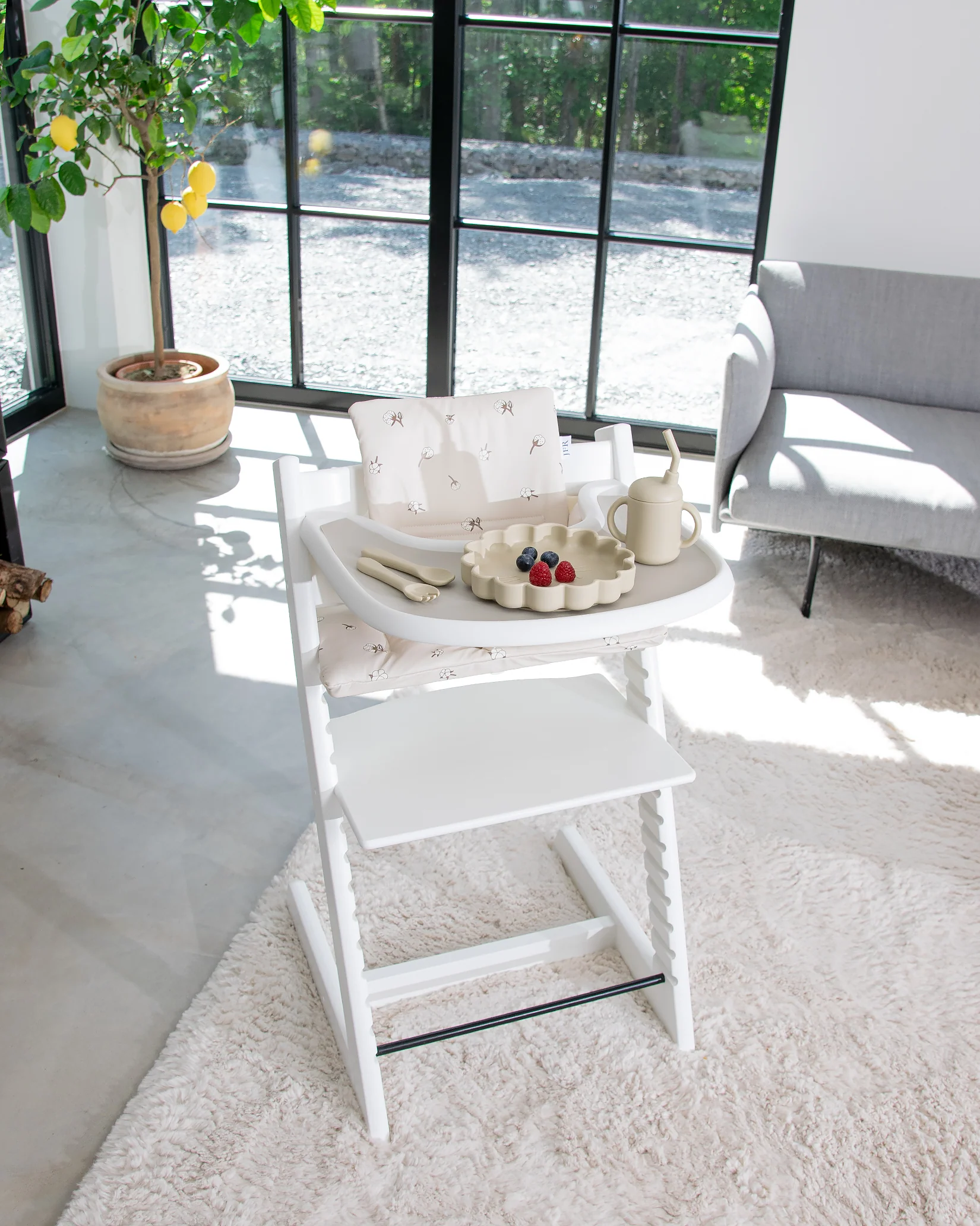 Brickunderlägg till Stokke Tripp Trapp - Light Beige - Image 3