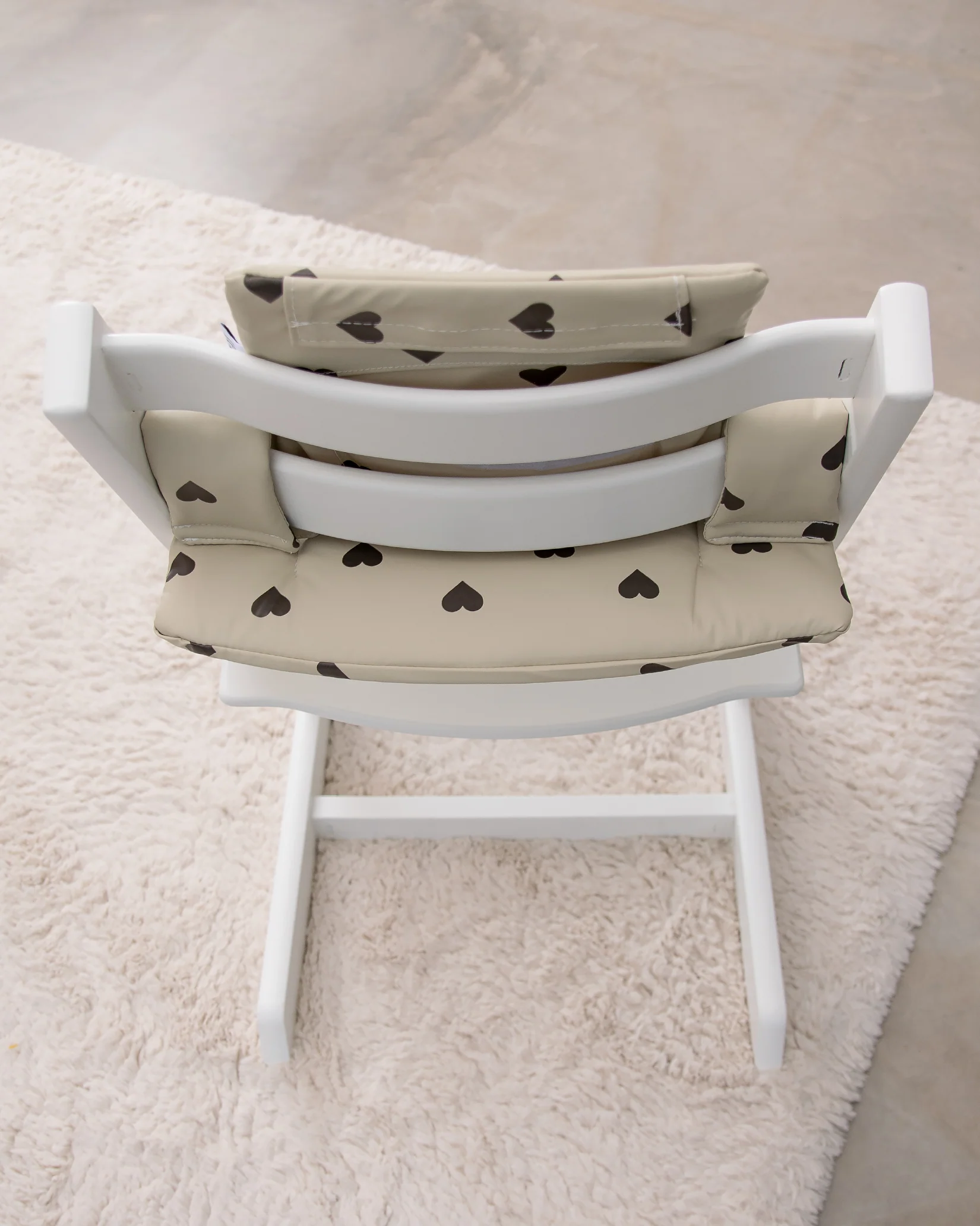 Dyna till Stokke Tripp Trapp - Beige med hjärtan - Image 10