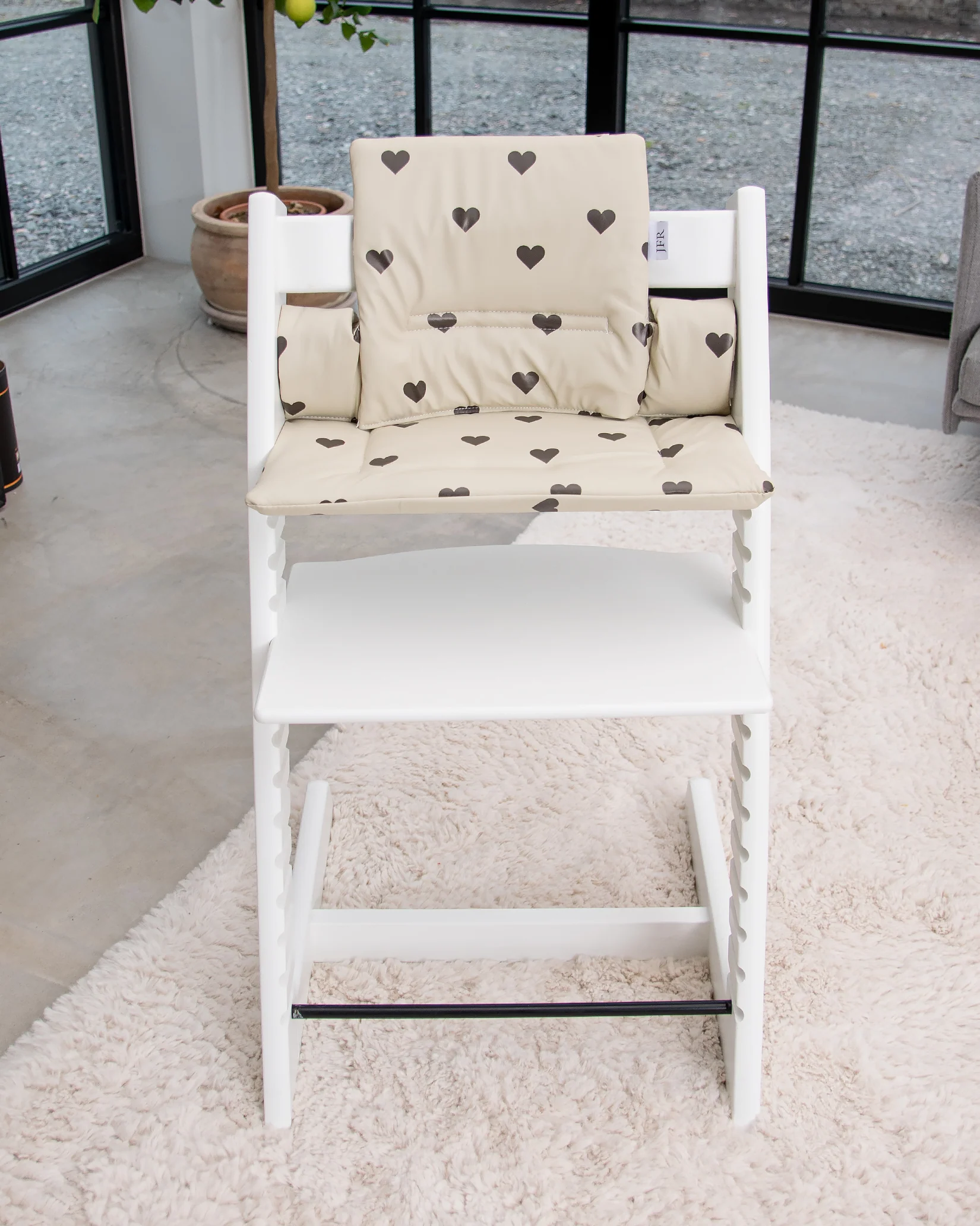 Dyna till Stokke Tripp Trapp - Beige med hjärtan - Image 11