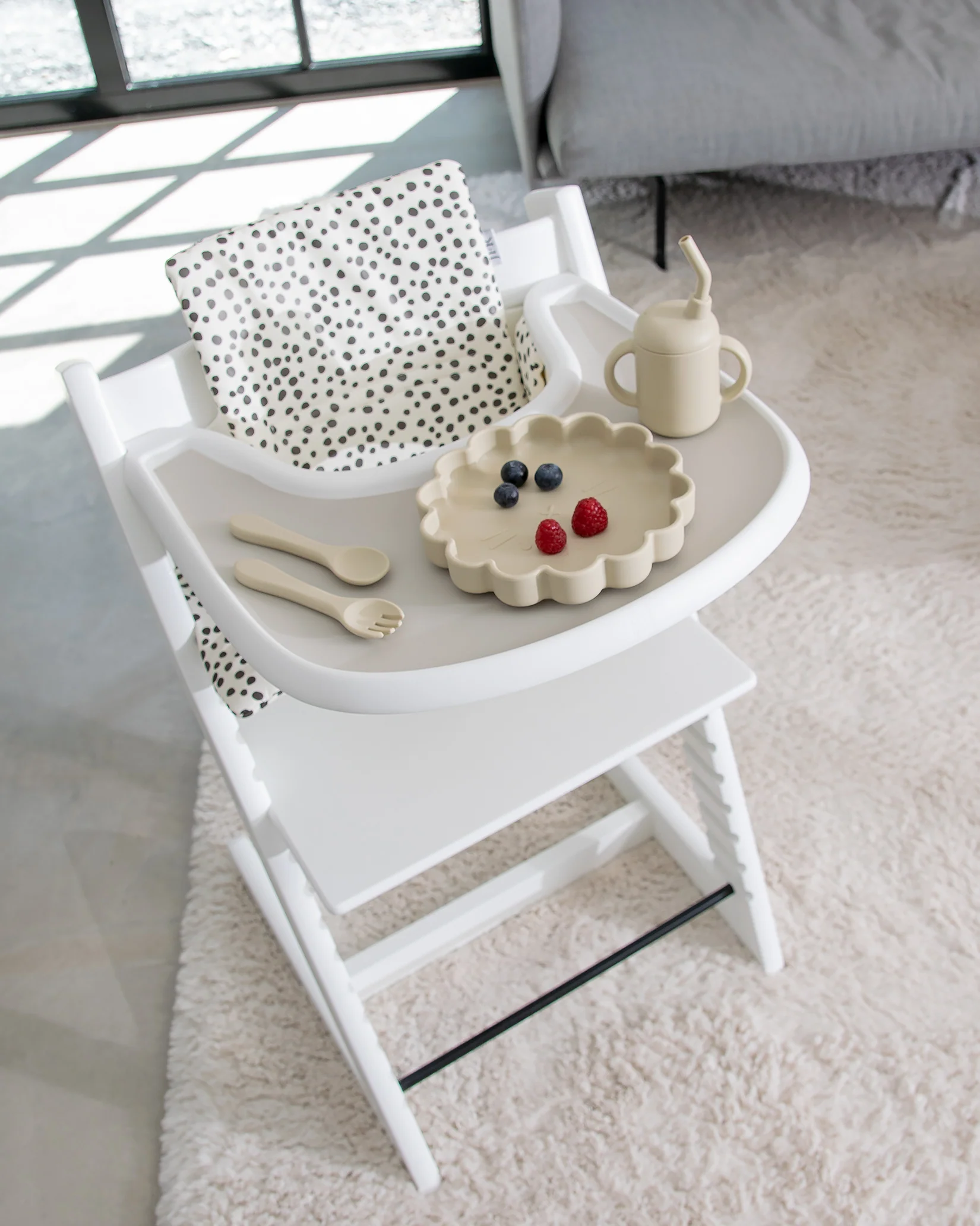 Dyna till Stokke Tripp Trapp - Miniprickar Vit - Image 3