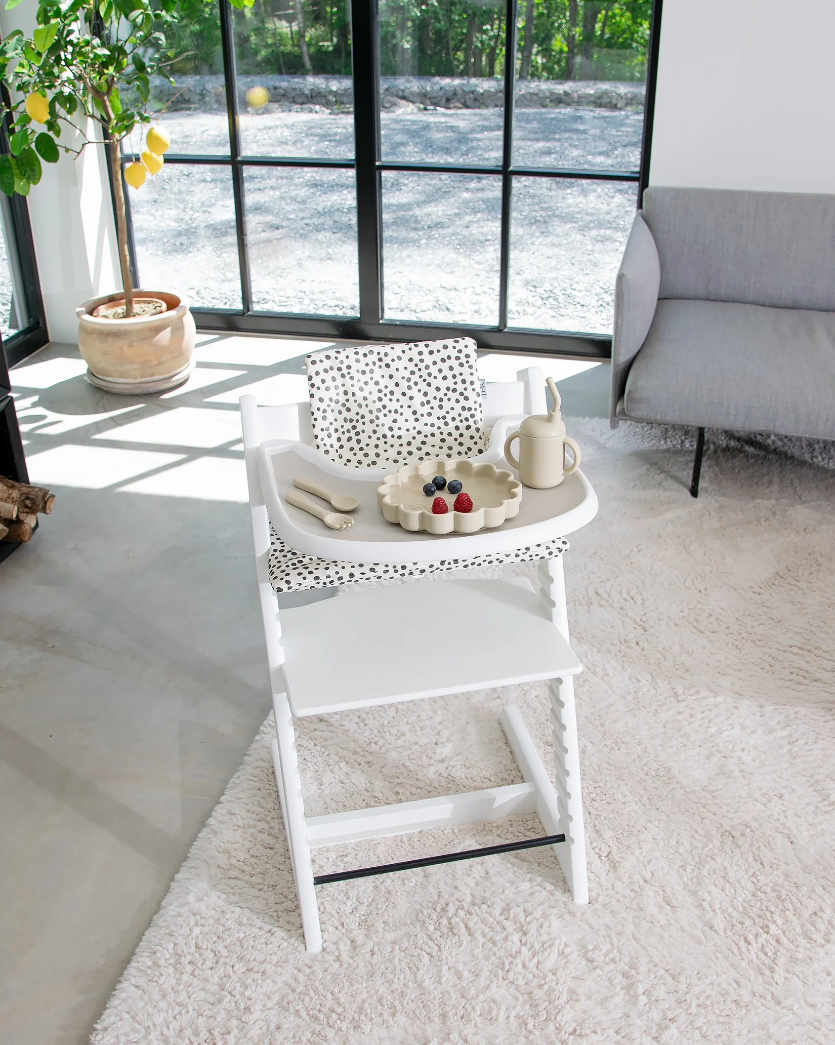 Dyna till Stokke Tripp Trapp - Miniprickar Vit - Image 6