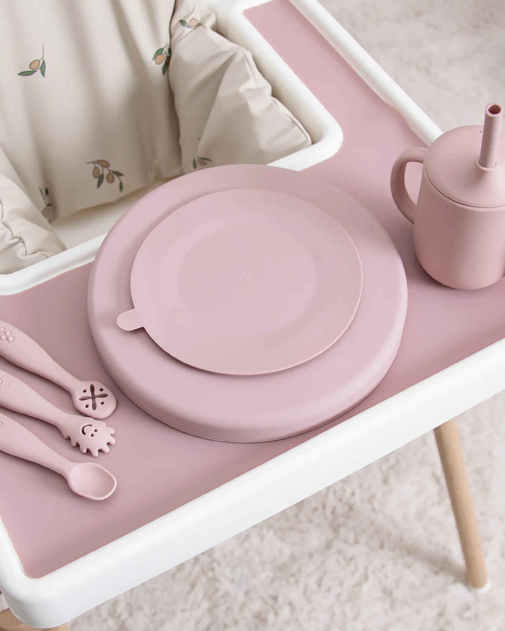 Uppdelad Tallrik - Blush Pink - Image 4