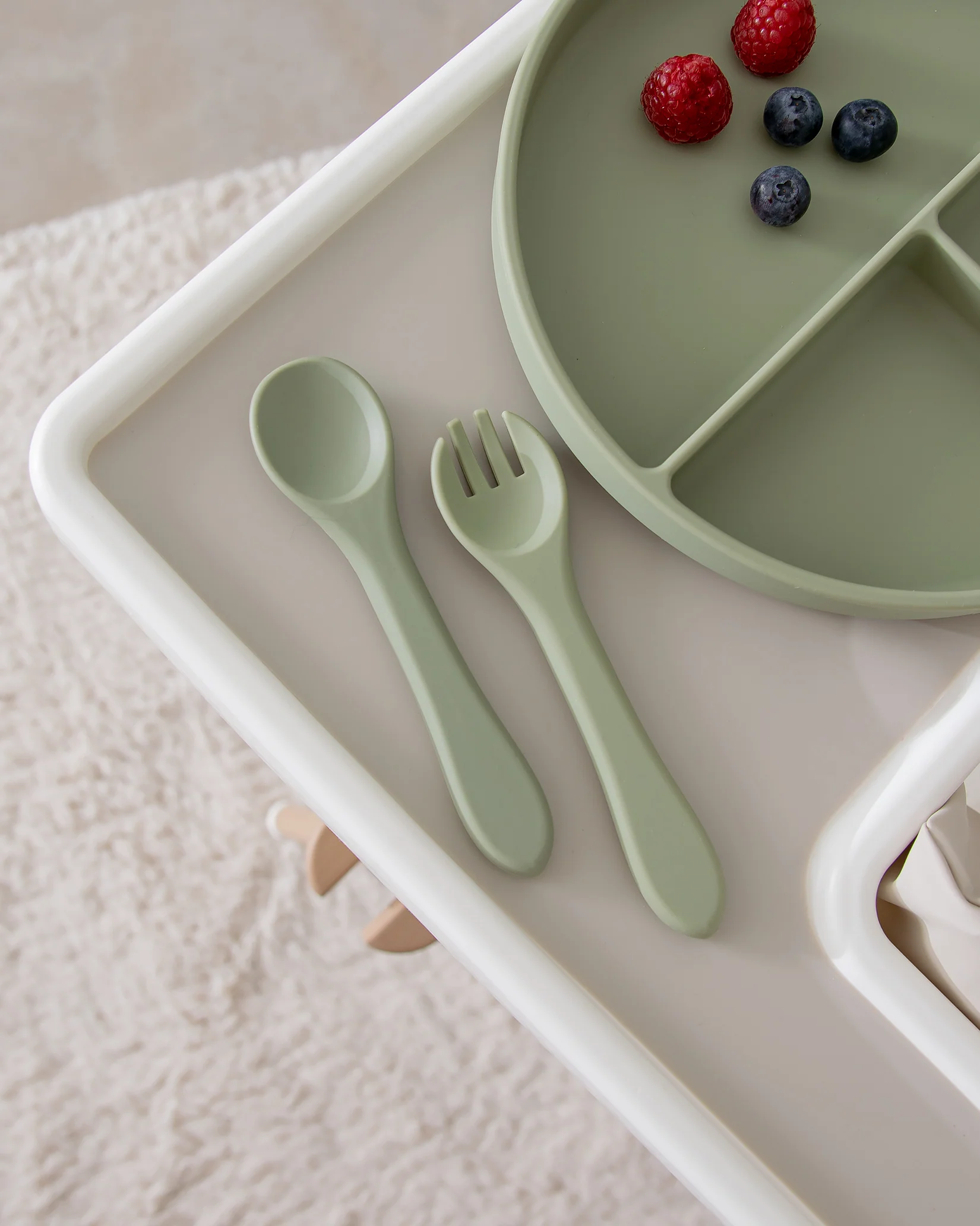 Uppdelad Tallrik - Matcha - Image 2