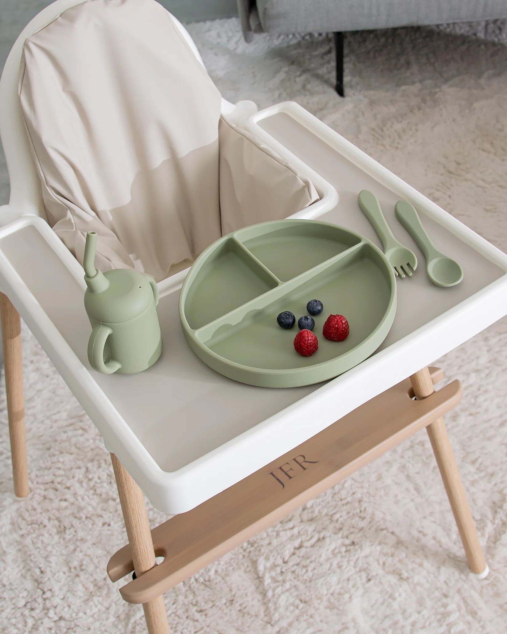 Uppdelad Tallrik - Matcha - Image 3
