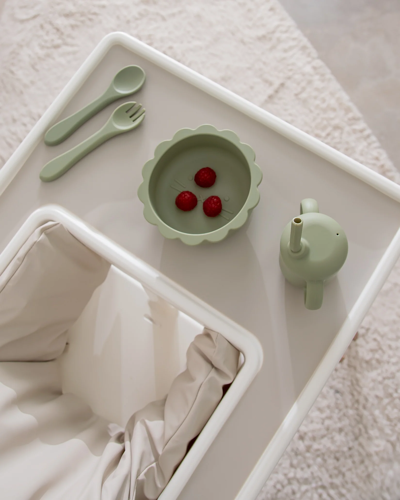Vågig Skål - Matcha