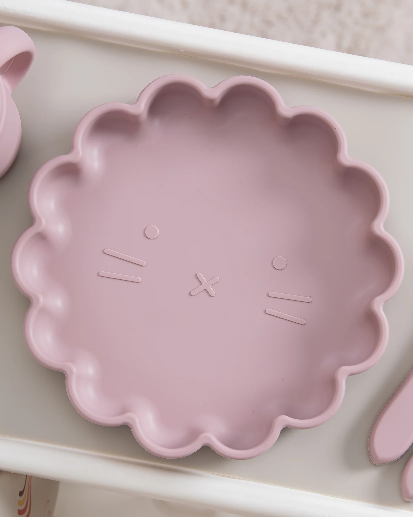 Vågig Tallrik - Blush Pink - Image 4