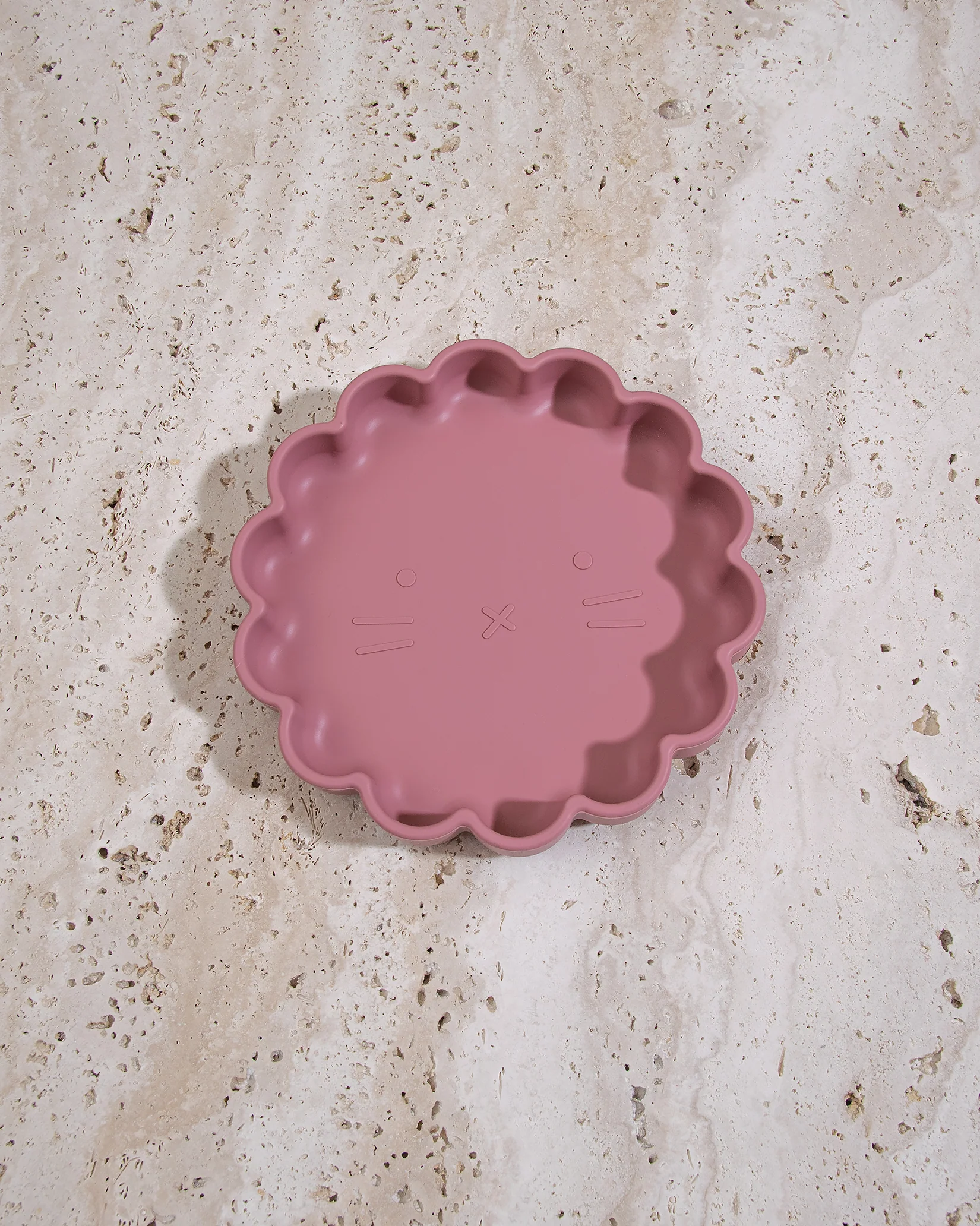 Vågig Tallrik - Dusty Pink - Image 6